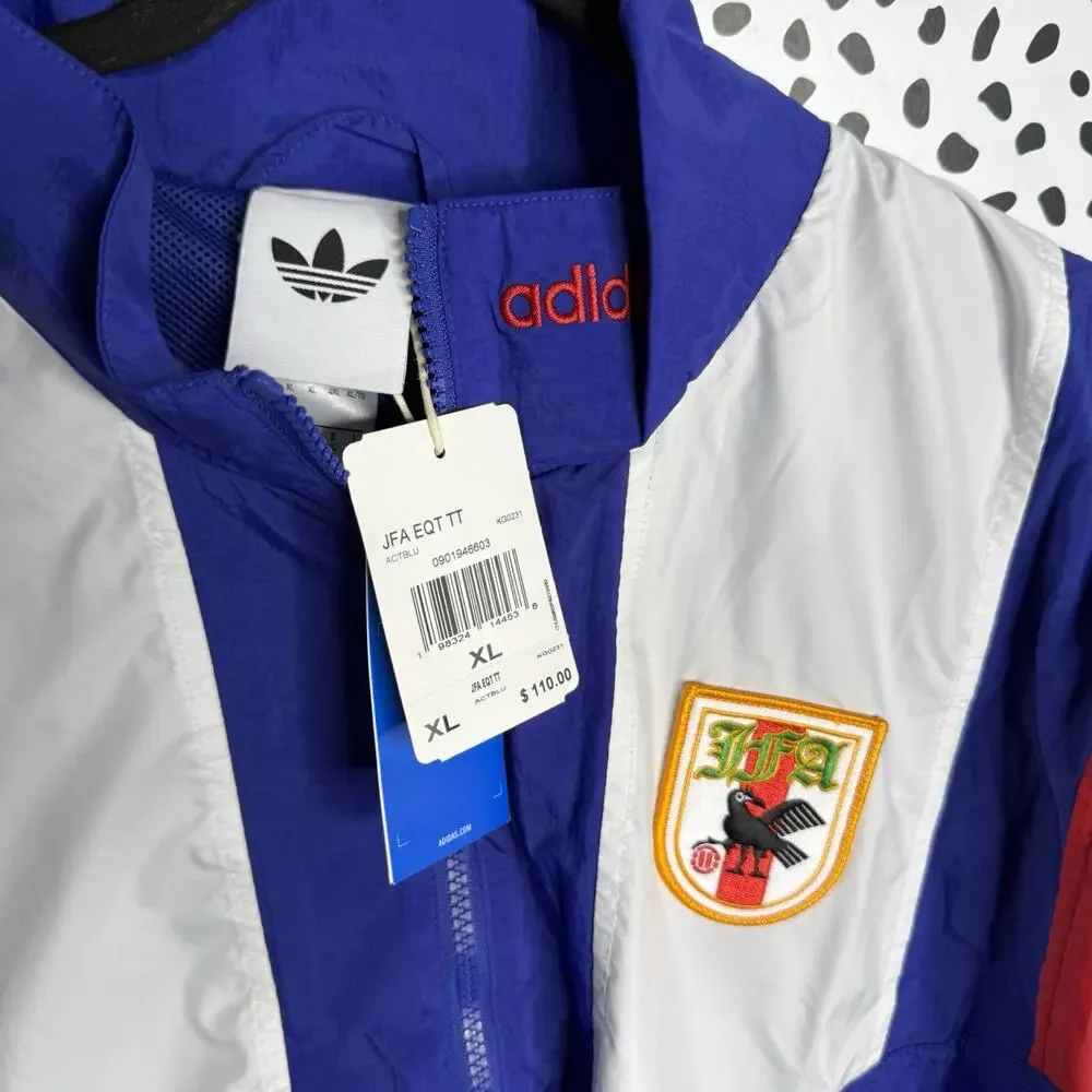 Adidas Soccer Japan National Football Team EQT Track Top Jacket Blue XL